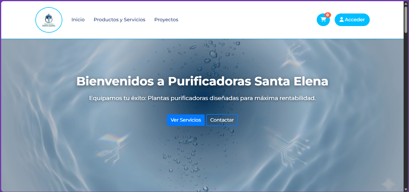Proyecto Purificadoras Santa Elena